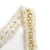 Import Fancy Chain Gold line and Beads Tassel Fringe 20mm Garment Decorative Tassel Trimming from China