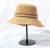Import Fashion design wide brim raffia straw knit bucket hat for women summer from China
