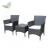 Import Fashion garden wicker bistro set outdoor rattan dining set table &amp; chair bistro chair hotel from China