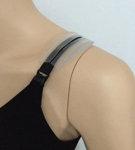 Buy Fashion Inivisible Silicone Shoulder Pads For Bra Strap from Yiwu  Sanbing Garment Co., Ltd., China