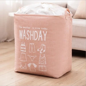 fashion laundry bag customize, household laundry basket