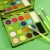 Import Fashion Light Luxury Fresh Avocado Color Creative Eyeshadow Palette with Mirror Net Red Beauty Makeup from China
