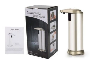 Fashion Stainless Steel Automatic Sensor liquid Bathroom Soap Dispenser