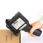 Fast delivery portable handheld  expiration date printer with color invisible ink cartridges, handheld laser printer