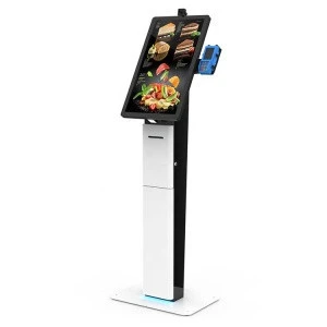 Fast food restaurant all in one self service ordering machine touch screen 27 inch kiosk self order payment