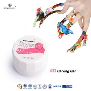 fengshangmei nail art factory supply private label glitter powder color paint uv gel