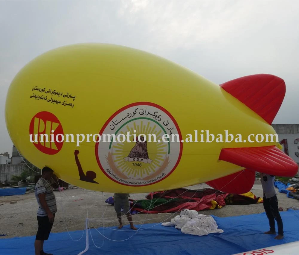 Fireworks advertising inflatable helium blimp balloon