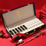 Flavored Customized Lipstick Gift Set Original Glossy Lipstick with Aluminium Lipstick Case