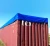 Import Flexible and foldable pvc tarpaulin fish tank Truck canvas   heavy duty 650gsm Blue tarpaulin 1000d*1000D 18*18 Glossy & Matte from China