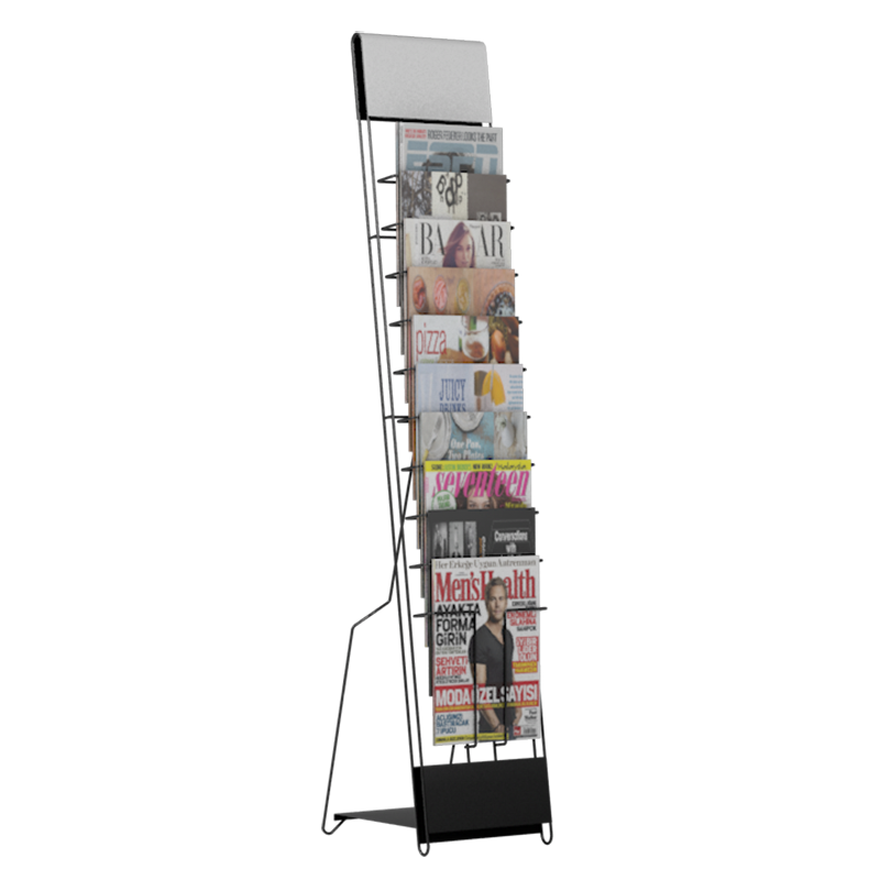 Buy Flooring Office Magazine Display Stand Newspaper Display Rack ...