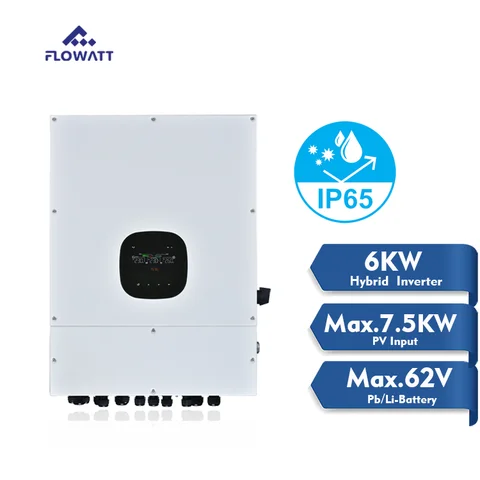 Flowatt Project Buy Flowatt Us Stock Solar System 6kw 6000w Hybrid Inverter 10kwh 20kwh ...