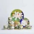Import Flower decal porcelain coffee cup set from China