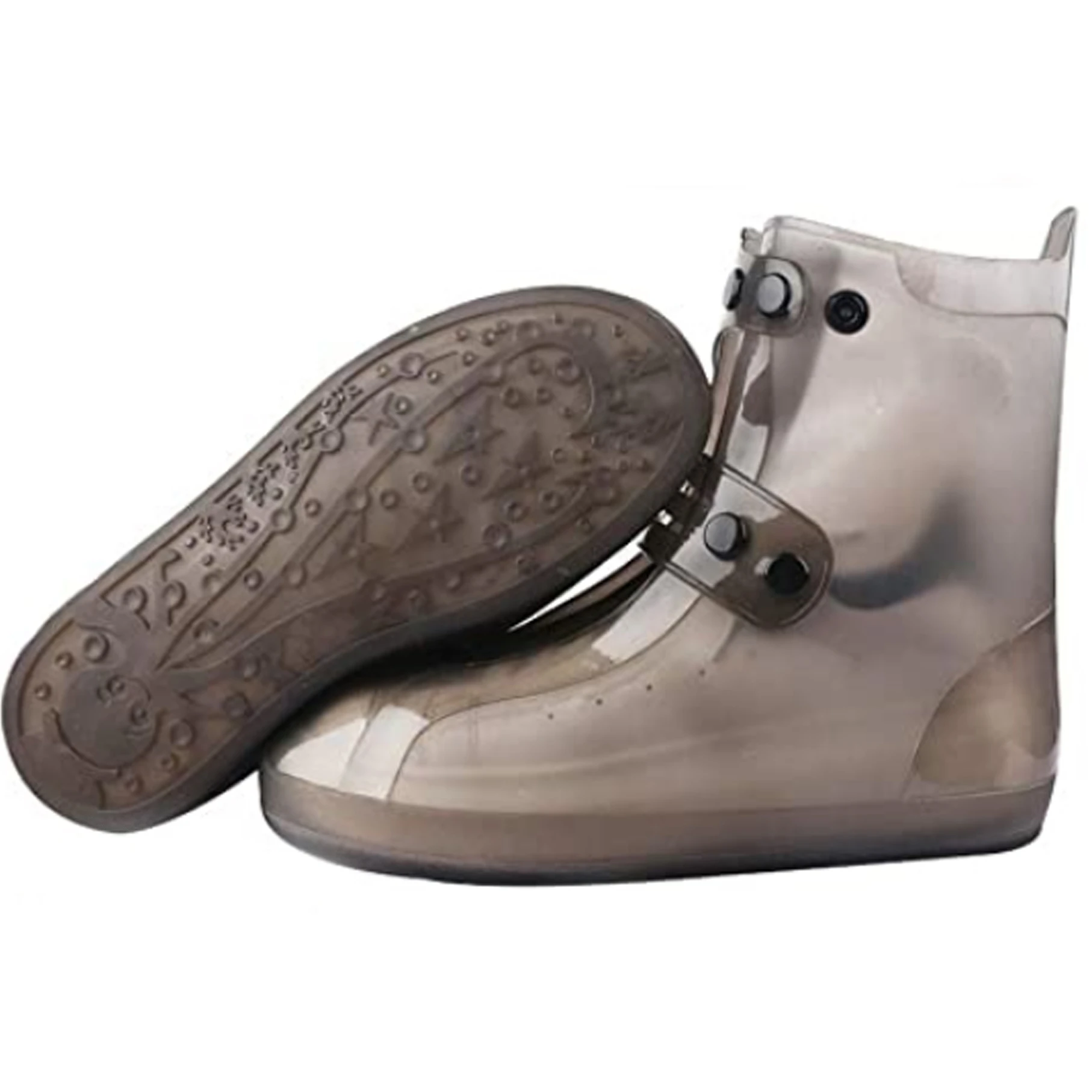 Foldable Anti-Slip Rain Shoes Cases Waterproof Protector Shoes Reusable Cover Unisex pvc Rain shoe covers