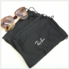 Folding Glasses Bag/Leather Sunglasses Cases/Soft Eyewear Boxes for gift