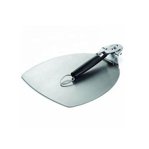 Folding Stainless Steel Round Pizza Peel Pizza Shovel