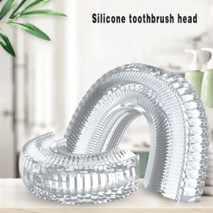 Food Grade Silicone Replacement Full Tooth Brush Head