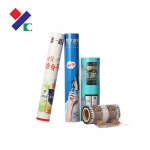 food packaging metalized opp/bopp film, customized printed plastic roll film, food grade plastic film