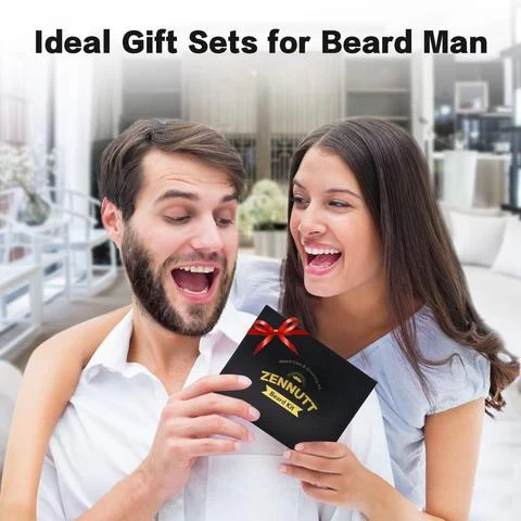 for men custom logo private label beard wooden black comb wood brush combs boar bristle mens grooming kit gift set