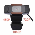 For PC computer High quality plug and play free driver A870 Camera Full HD USB webcams 480p 720p 1080p camara web webcam