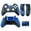 For Xbox One Custom Hydro Dipped Blue Splatter Controller Shell Parts