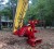 Import forestry machinery hydraulic tree cutting shear mounted excavators from China