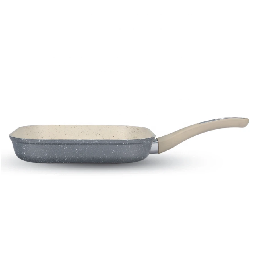Forged Cookware Non-Stick Marble Fry Pans And Pots Cookware Sets Sauce Pan