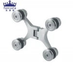 Foshan 4-way Arm Heavy Duty Building Glass Spider For Curtain Wall Spider System FSL-98-4WL