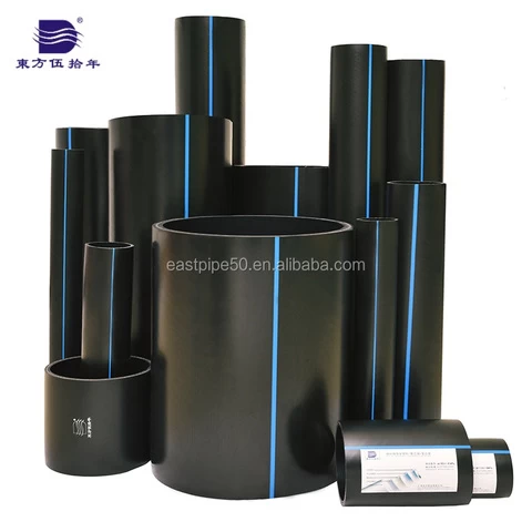 Foshan Factory price hdpe 160-315mm pipe line for  project  water supply system
