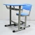 Import foshan Z09 student desk and chair adjustable height school study desk and chair from China