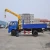 Import FOTON 4x2 RHD 8T Truck Mounted Crane With Dump Box Hanging Brick Wood Poles Crane Truck Manufacturer from China