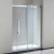 Import frameless sliding fold tempered glass shower door rooms partition bathroom shower door from China