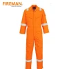 frc fire resistant safety clothing coverall with reflective tape  industry garment clothing
