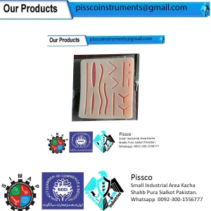 From Factory Medical Students Suture ENT Pad | Kit Suture Practice ENT Pad | Medical Suture Kit ENT Pad Made By Pissco Pakistan