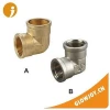 ( FT-1606B )brass generic elbow fitting for multilayer pipe