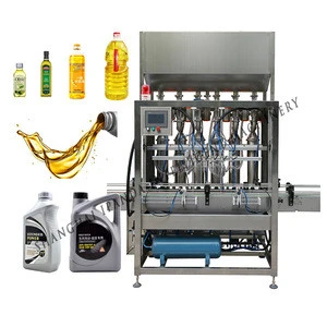 Full Automatic Oil Bottle Filling Machine line, Honey Syrup Filling Machine