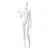 Full body fashion wholesale white fiberglass abstract dummy egghead nude posing lingerie curvy sexy lifelike female mannequin