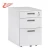 Import Full spcc cold rolled metal Wholesale cheap 3 drawers metal mobile pedestal office furniture from China