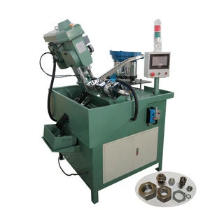 Fulling automatic hexigon nuts tapping machine for forged weld tube fittings or coupling brassfittings  CX-6516