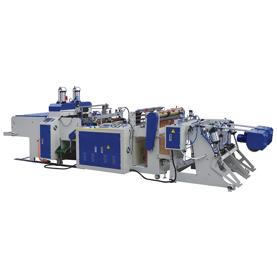 Fully Automatic High Speed PE Biodegradable T-Shirt Cloth Plastic Bag Making Machine for Plastic Bags