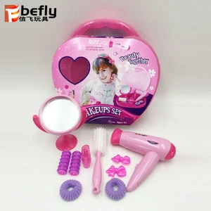 Funny girls beauty plastic hair dryer princess toy accessory