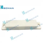 Furniture Hardware Door Catch ABS Plastic Door Catch Latch Stopper 96*20*14mm Magnetic Catches for Cabinet Cupboard Door