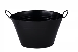 Galvanized Metal printed Water bucket Stainless Steel Water Bucket Durable Pail Mop Bucket With Lid