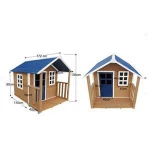 garden furniture outdoor kids playhouse log cabin