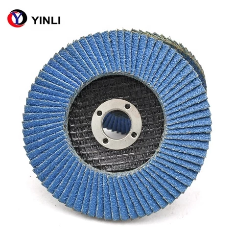 General flexible flap disk abrasive polishing disc for stainless steel