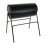 Import Genuine Black cylinder barrel oil drum Smokeless grill bbq smoker grill commercial for outdoor garden from China