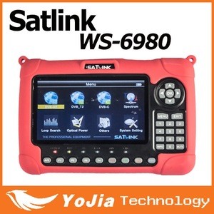 [Genuine] Satlink WS-6980 7inch HD LCD Screen DVB-S2&amp;DVB-T/T2&amp;DVB-C Combo Finder with Spectrum Analyzer constellation finder