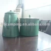 girder cans with cover/coffe pot