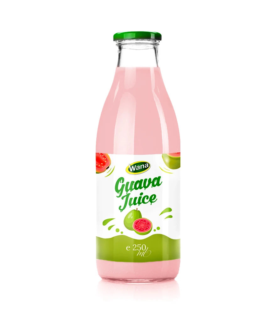 Glass Bottled Pomegrante Juice Drink Vietnanese Manufacturer