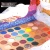 Import glitter high pigmented eye shadow eyeshadow palette custom from China