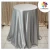 Import Gold satin table cloth plain dyed tablecloth for wedding party banquet Table Cover from China
